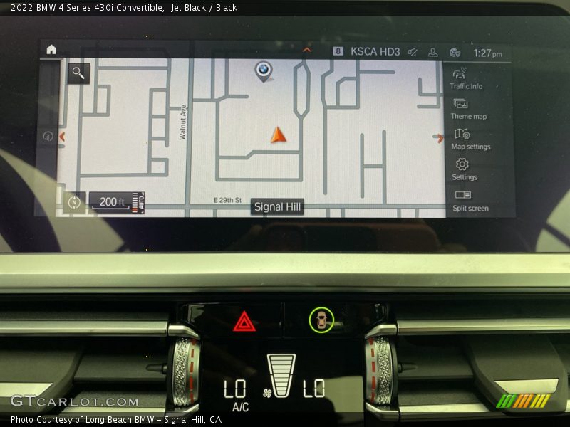 Navigation of 2022 4 Series 430i Convertible