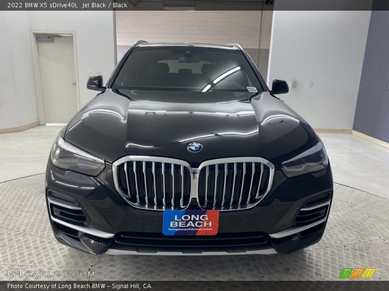 Jet Black / Black 2022 BMW X5 sDrive40i