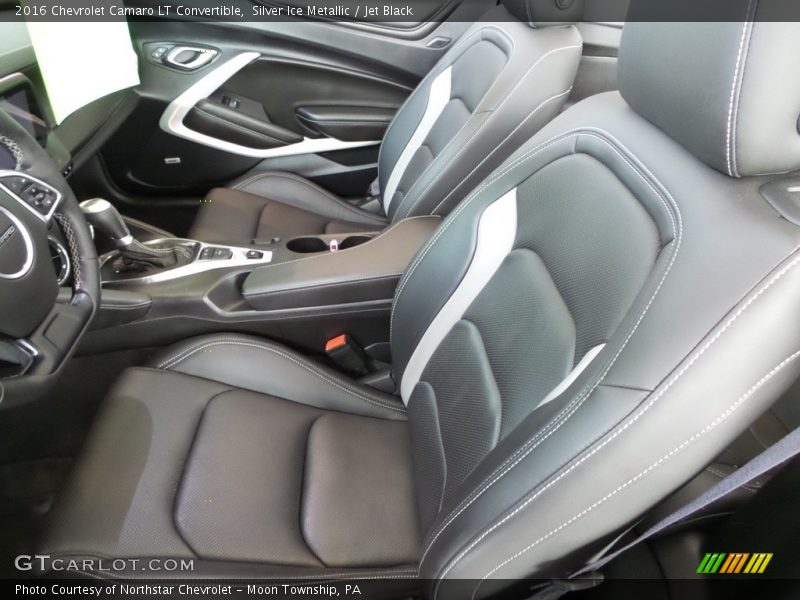 Silver Ice Metallic / Jet Black 2016 Chevrolet Camaro LT Convertible