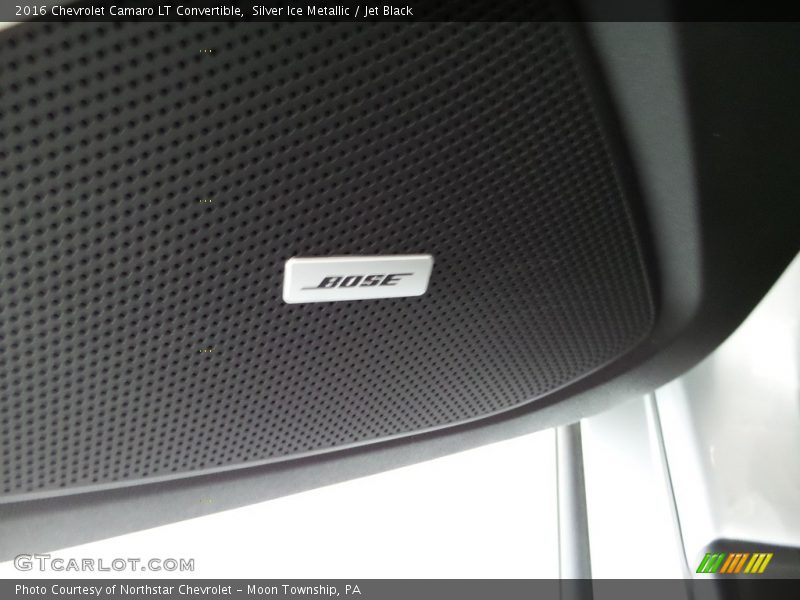 Silver Ice Metallic / Jet Black 2016 Chevrolet Camaro LT Convertible