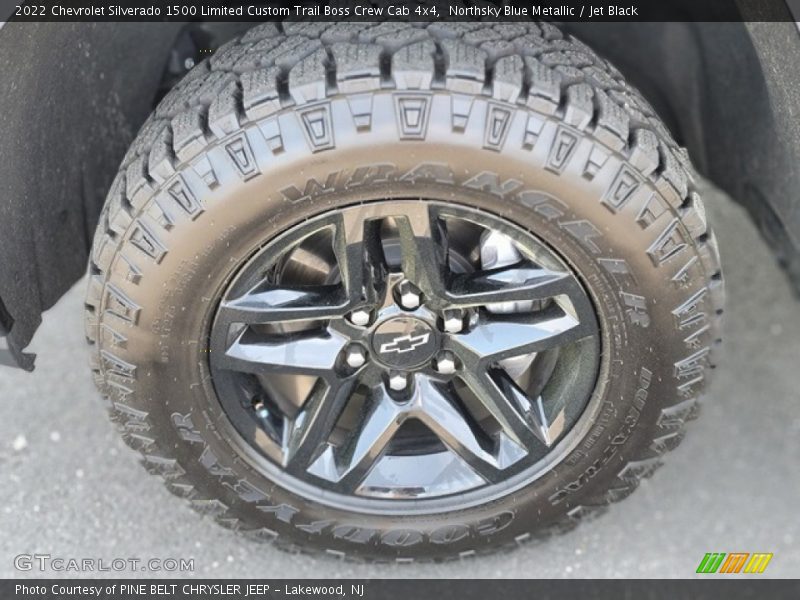  2022 Silverado 1500 Limited Custom Trail Boss Crew Cab 4x4 Wheel