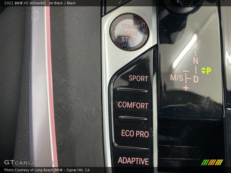 Jet Black / Black 2022 BMW X5 sDrive40i