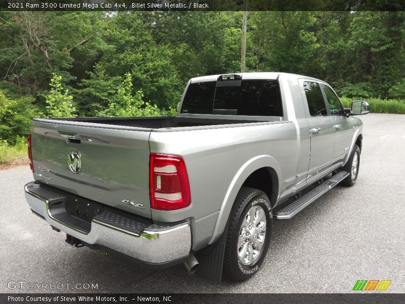 Billet Silver Metallic / Black 2021 Ram 3500 Limited Mega Cab 4x4