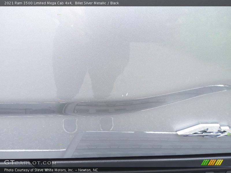 Billet Silver Metallic / Black 2021 Ram 3500 Limited Mega Cab 4x4