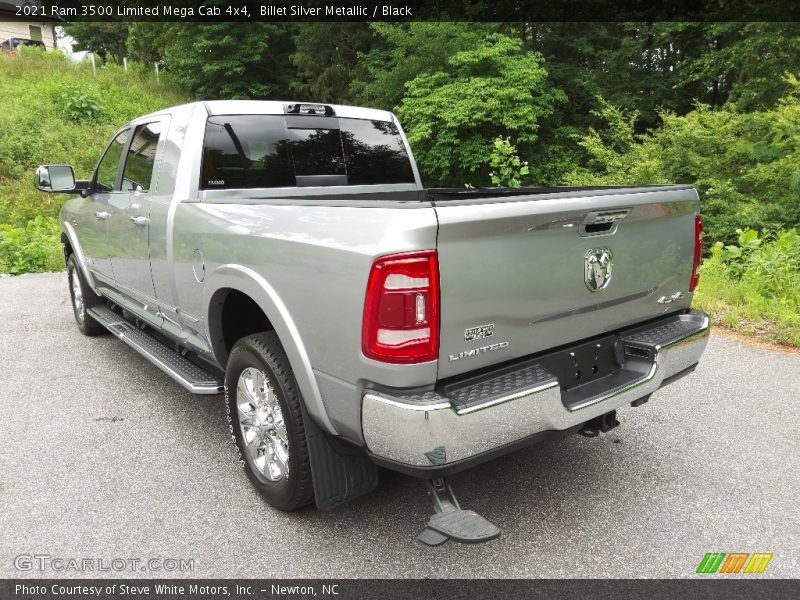 Billet Silver Metallic / Black 2021 Ram 3500 Limited Mega Cab 4x4