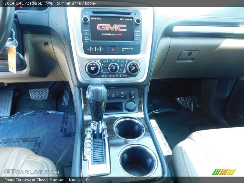 Summit White / Ebony 2014 GMC Acadia SLT AWD