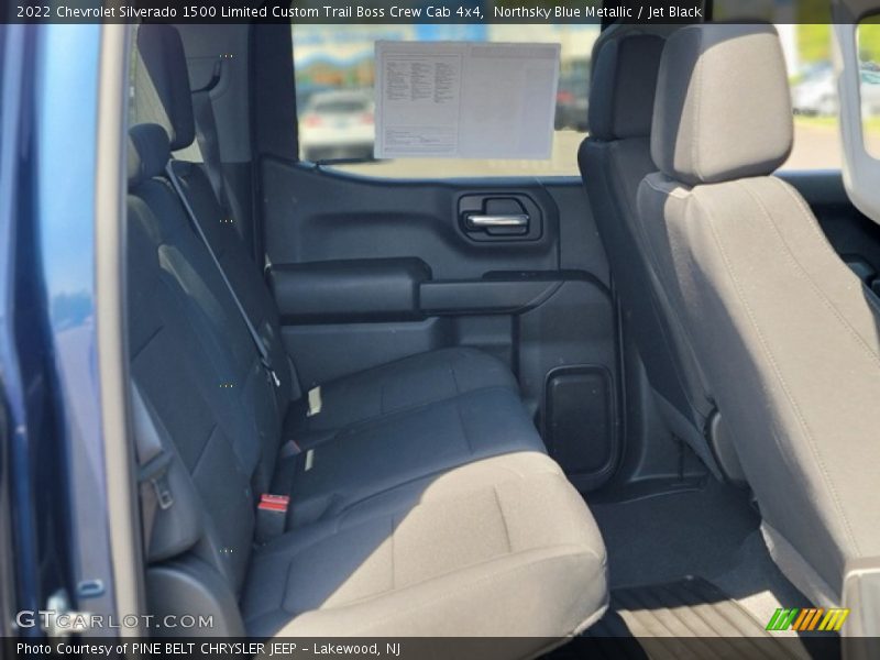 Northsky Blue Metallic / Jet Black 2022 Chevrolet Silverado 1500 Limited Custom Trail Boss Crew Cab 4x4
