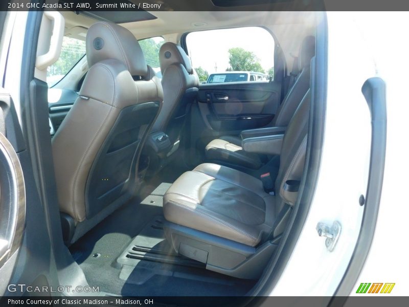 Summit White / Ebony 2014 GMC Acadia SLT AWD