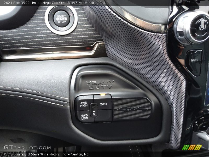 Controls of 2021 3500 Limited Mega Cab 4x4
