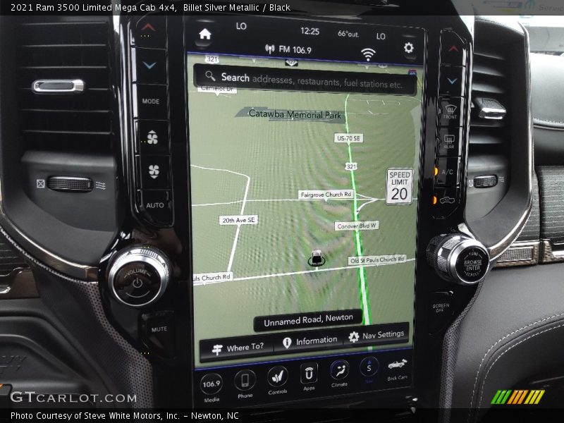 Navigation of 2021 3500 Limited Mega Cab 4x4