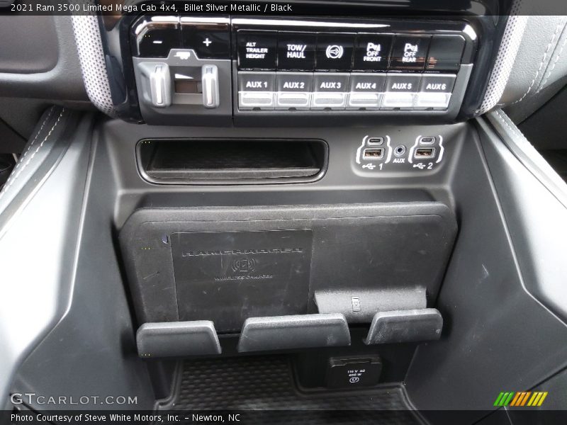 Billet Silver Metallic / Black 2021 Ram 3500 Limited Mega Cab 4x4