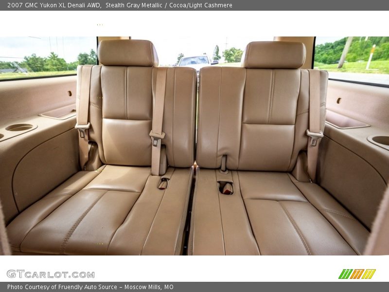 Stealth Gray Metallic / Cocoa/Light Cashmere 2007 GMC Yukon XL Denali AWD