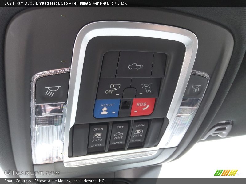 Billet Silver Metallic / Black 2021 Ram 3500 Limited Mega Cab 4x4
