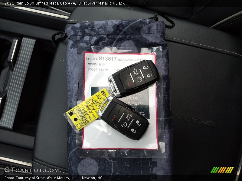 Keys of 2021 3500 Limited Mega Cab 4x4