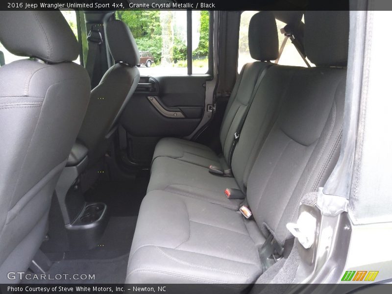 Granite Crystal Metallic / Black 2016 Jeep Wrangler Unlimited Sport 4x4