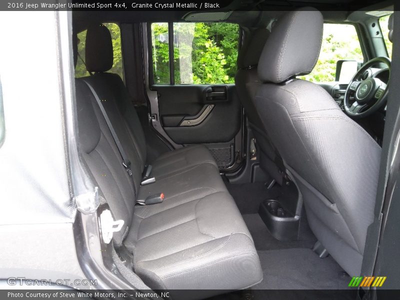 Granite Crystal Metallic / Black 2016 Jeep Wrangler Unlimited Sport 4x4