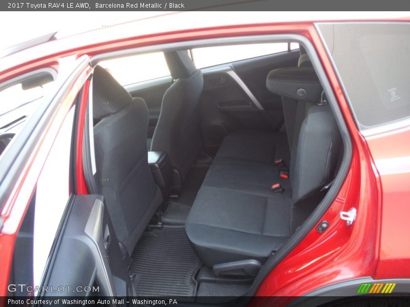 Barcelona Red Metallic / Black 2017 Toyota RAV4 LE AWD