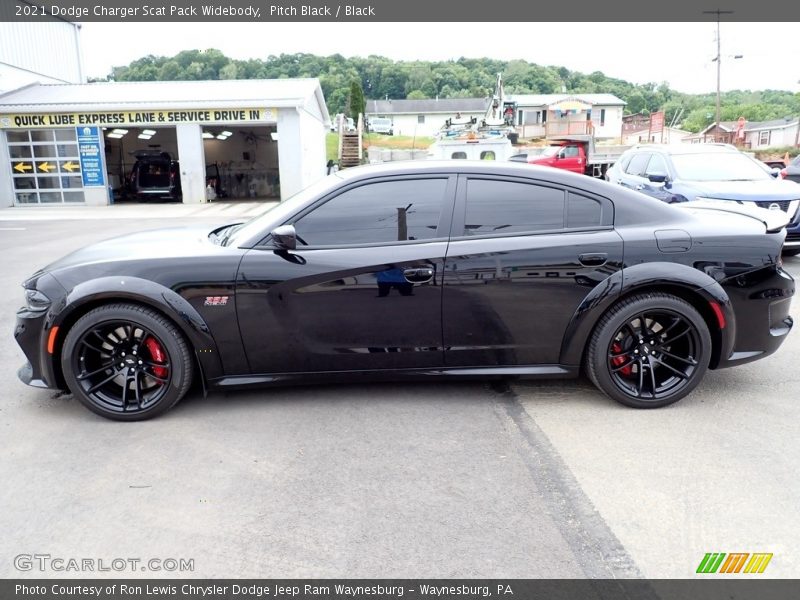  2021 Charger Scat Pack Widebody Pitch Black