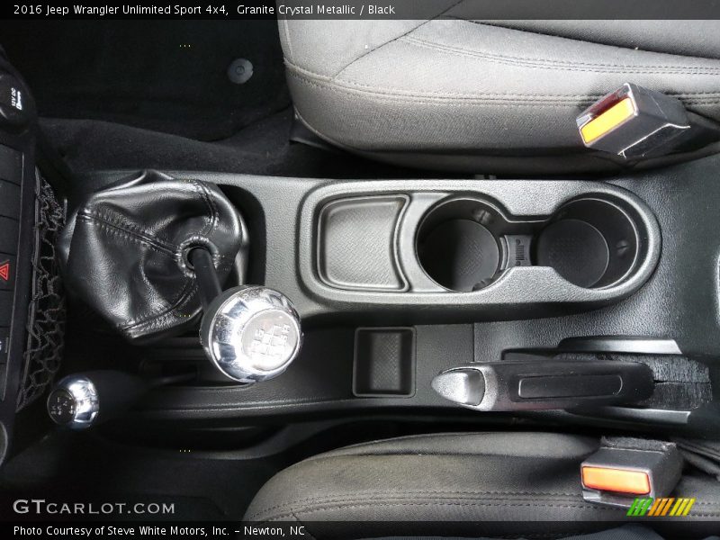 Granite Crystal Metallic / Black 2016 Jeep Wrangler Unlimited Sport 4x4