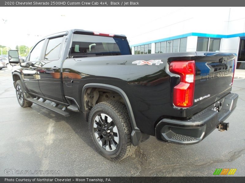 Black / Jet Black 2020 Chevrolet Silverado 2500HD Custom Crew Cab 4x4