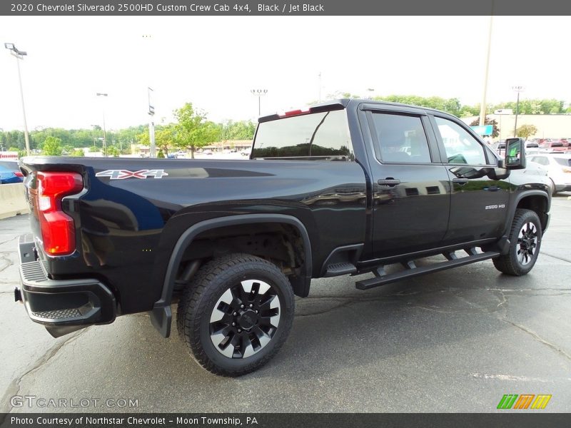 Black / Jet Black 2020 Chevrolet Silverado 2500HD Custom Crew Cab 4x4