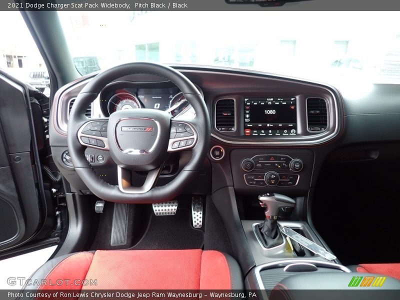 Dashboard of 2021 Charger Scat Pack Widebody