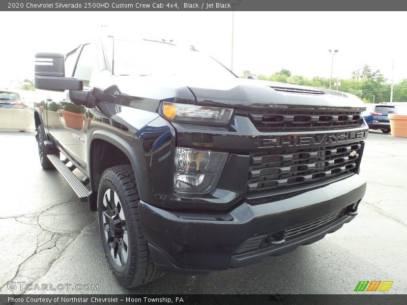 Black / Jet Black 2020 Chevrolet Silverado 2500HD Custom Crew Cab 4x4