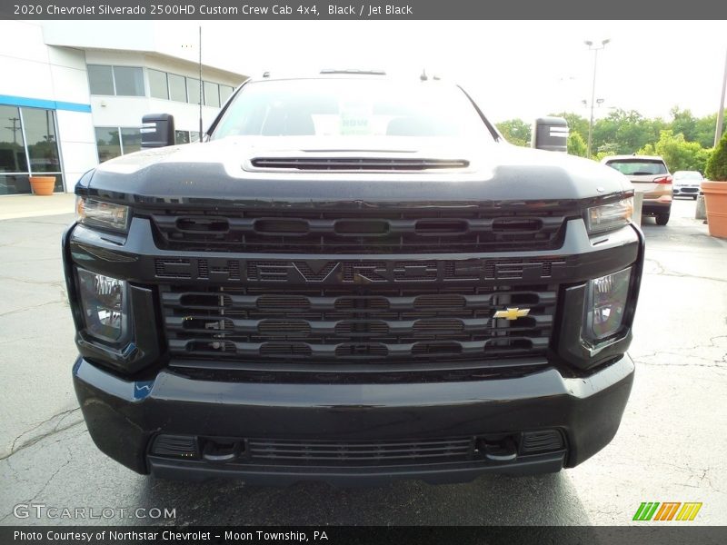 Black / Jet Black 2020 Chevrolet Silverado 2500HD Custom Crew Cab 4x4