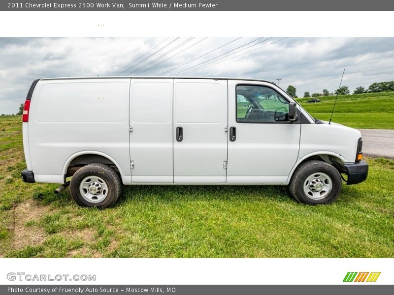 Summit White / Medium Pewter 2011 Chevrolet Express 2500 Work Van