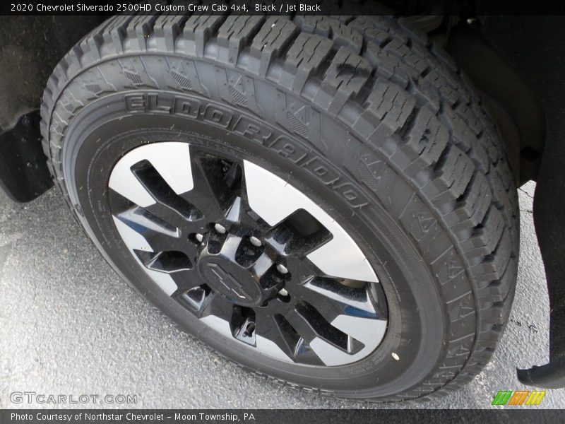 Black / Jet Black 2020 Chevrolet Silverado 2500HD Custom Crew Cab 4x4