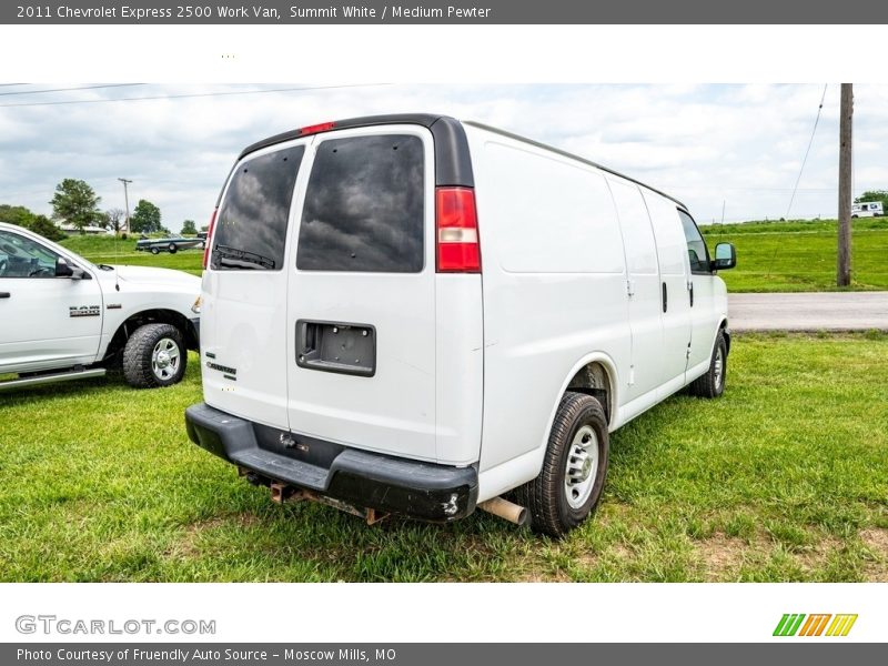 Summit White / Medium Pewter 2011 Chevrolet Express 2500 Work Van