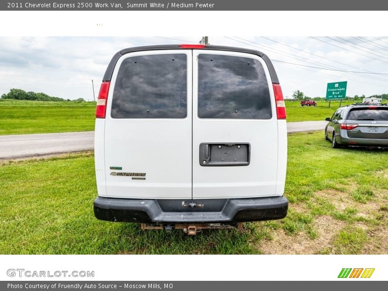 Summit White / Medium Pewter 2011 Chevrolet Express 2500 Work Van