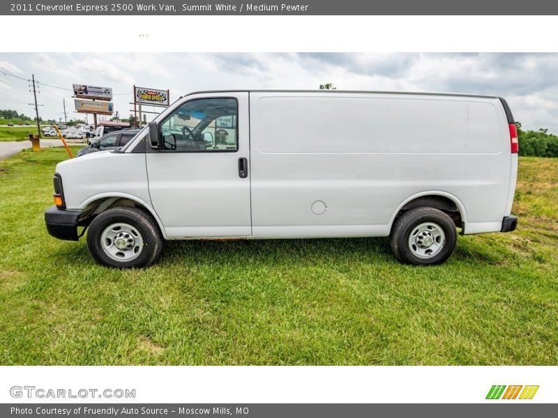 Summit White / Medium Pewter 2011 Chevrolet Express 2500 Work Van