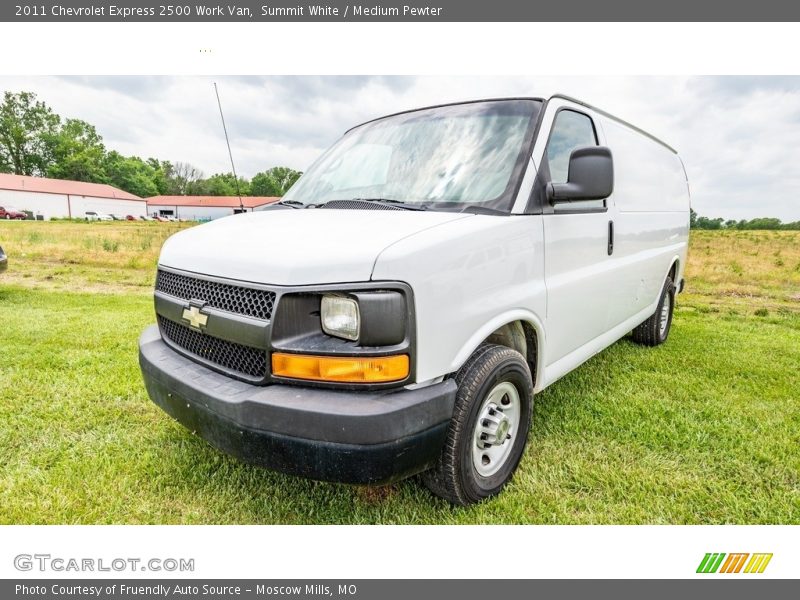 Summit White / Medium Pewter 2011 Chevrolet Express 2500 Work Van