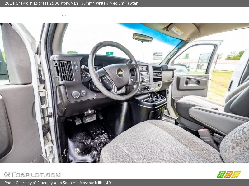 Summit White / Medium Pewter 2011 Chevrolet Express 2500 Work Van