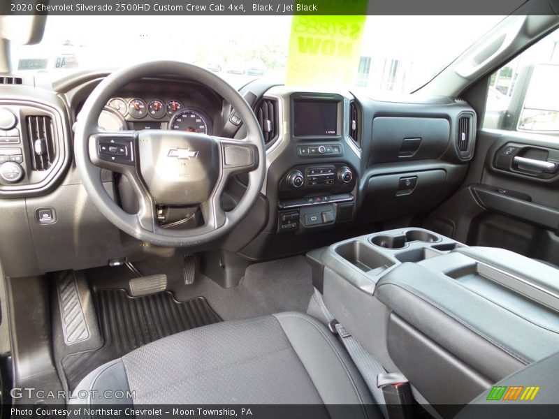 Front Seat of 2020 Silverado 2500HD Custom Crew Cab 4x4