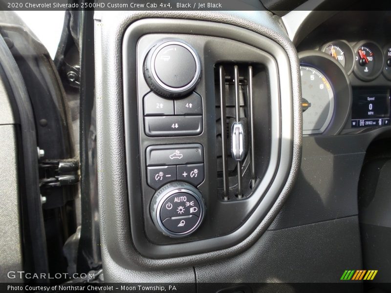 Black / Jet Black 2020 Chevrolet Silverado 2500HD Custom Crew Cab 4x4