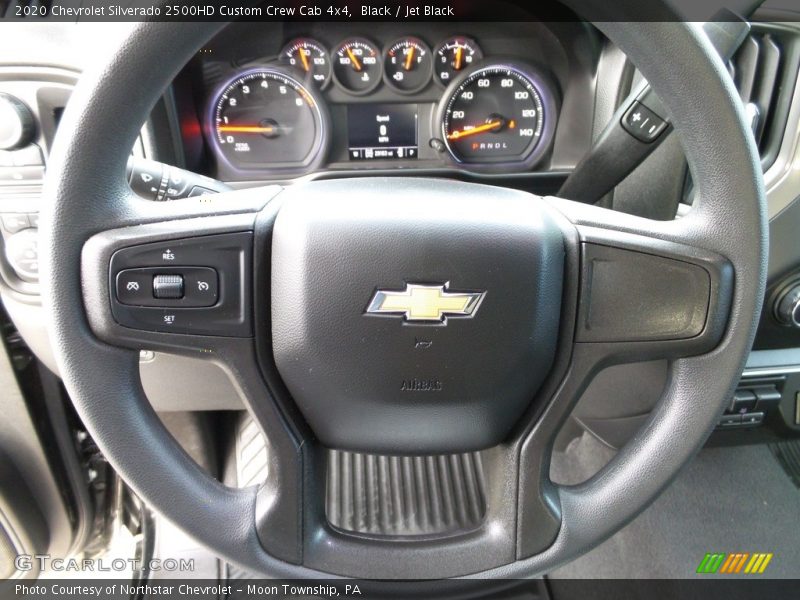  2020 Silverado 2500HD Custom Crew Cab 4x4 Steering Wheel