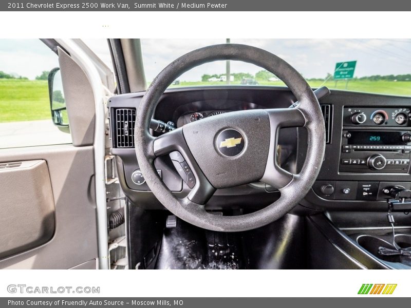 Summit White / Medium Pewter 2011 Chevrolet Express 2500 Work Van