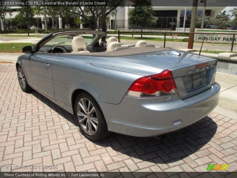 Celestial Blue Metallic / Cacite Cream 2010 Volvo C70 T5