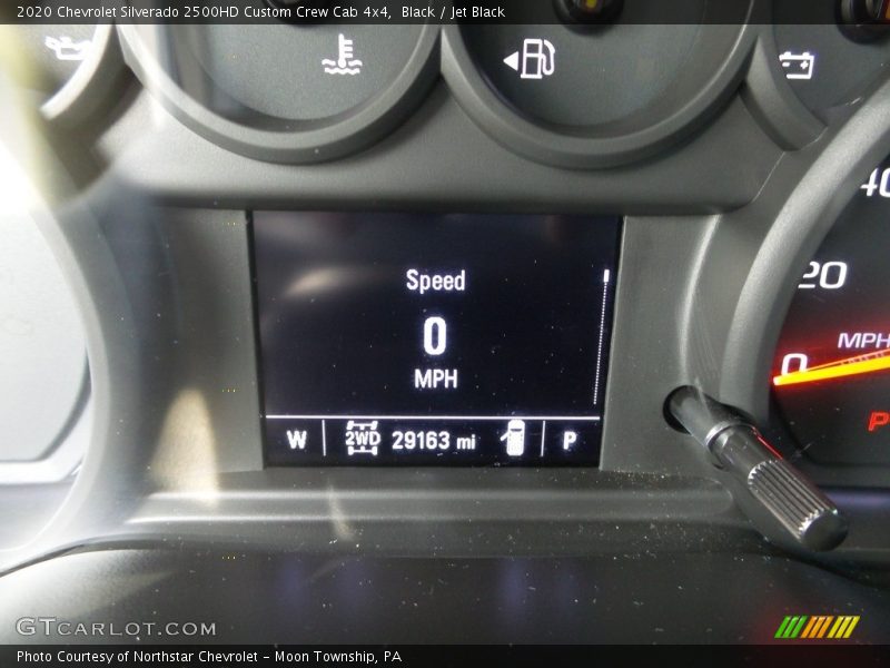 Black / Jet Black 2020 Chevrolet Silverado 2500HD Custom Crew Cab 4x4