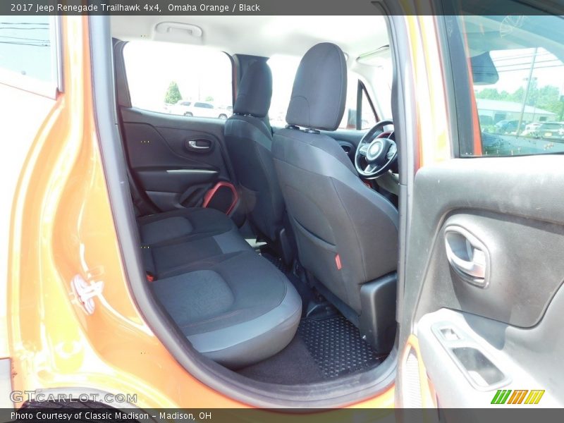 Omaha Orange / Black 2017 Jeep Renegade Trailhawk 4x4