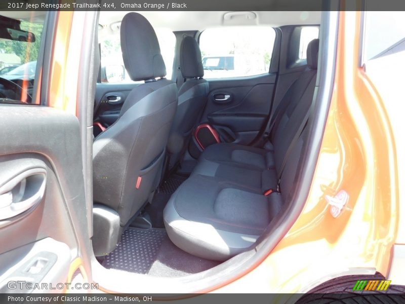 Omaha Orange / Black 2017 Jeep Renegade Trailhawk 4x4