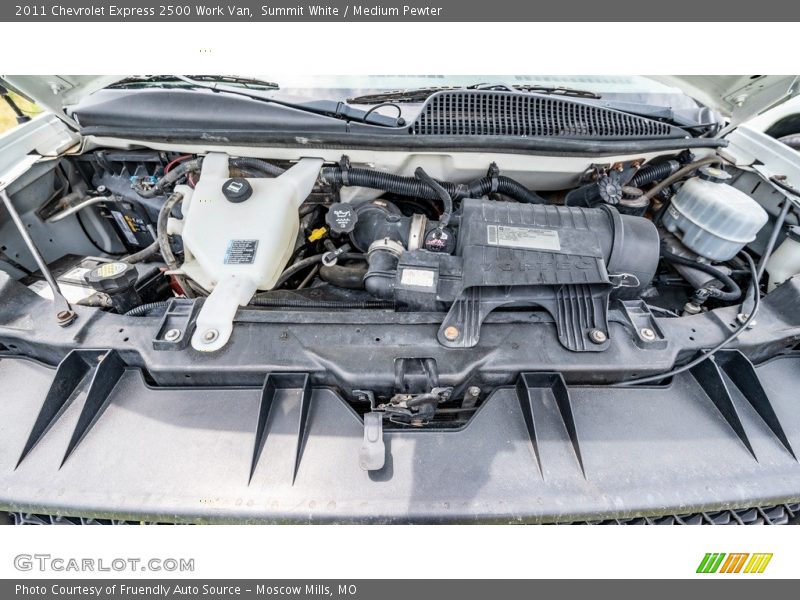 Summit White / Medium Pewter 2011 Chevrolet Express 2500 Work Van