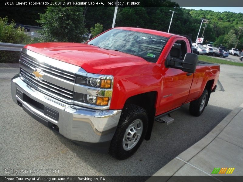  2016 Silverado 2500HD WT Regular Cab 4x4 Red Hot