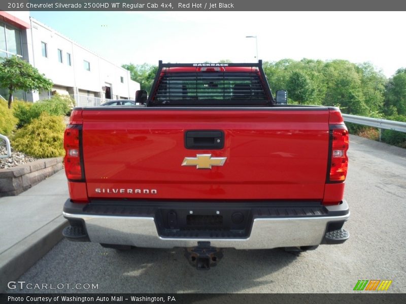  2016 Silverado 2500HD WT Regular Cab 4x4 Red Hot