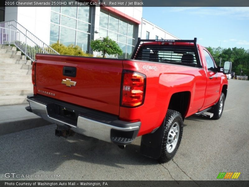  2016 Silverado 2500HD WT Regular Cab 4x4 Red Hot