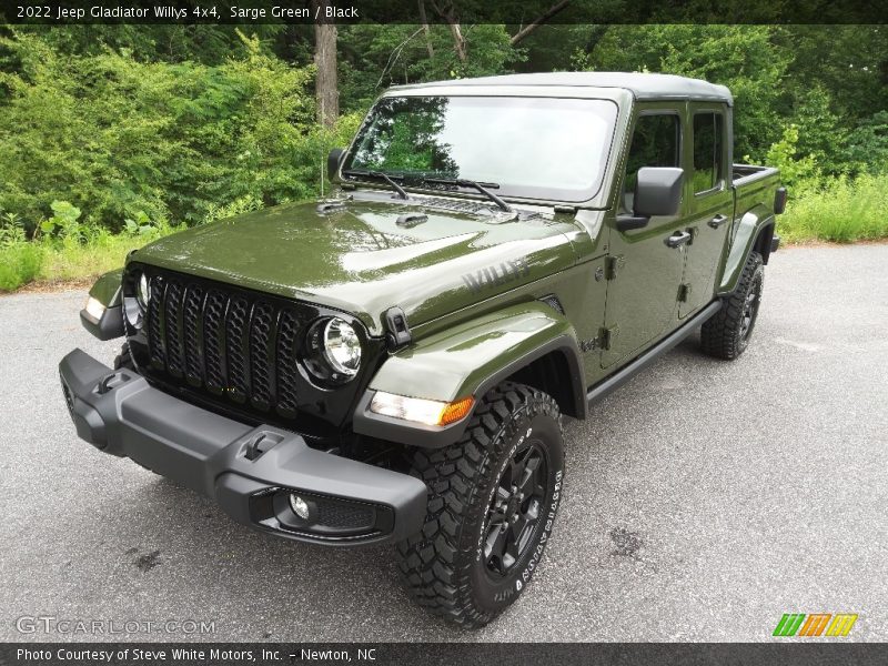 Sarge Green / Black 2022 Jeep Gladiator Willys 4x4