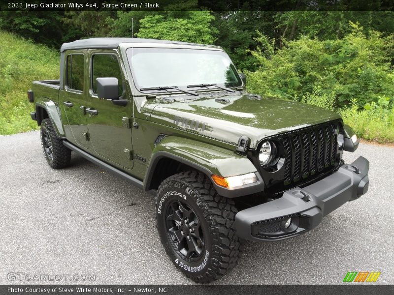 Front 3/4 View of 2022 Gladiator Willys 4x4