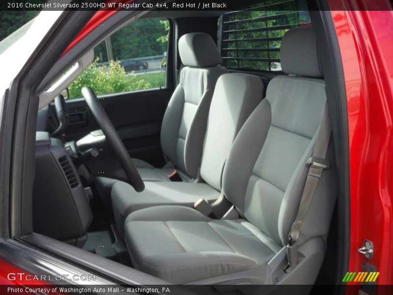Front Seat of 2016 Silverado 2500HD WT Regular Cab 4x4